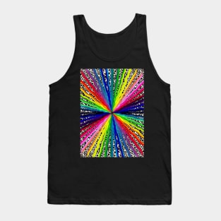 Psychedelic Abstract colourful work 187 Tank Top